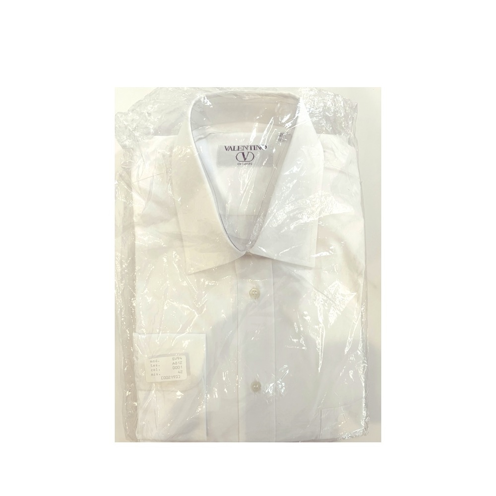 Brand New Valentino White Mens Dress Shirt